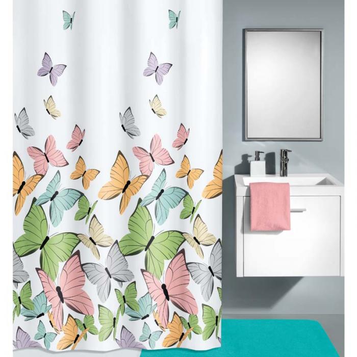  Kleine Wolke Butterflies Duschdraperi, textil - Badhuset.se