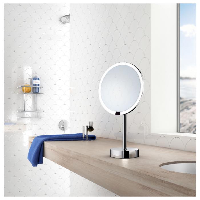  Smedbo Outline Rak-/Sminkspegel med sensoraktiverad LED - Badhuset.se